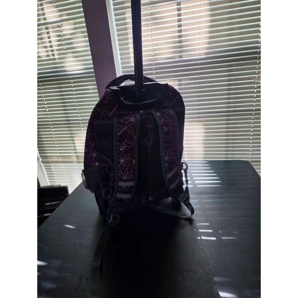 Jworld rolling bookbag